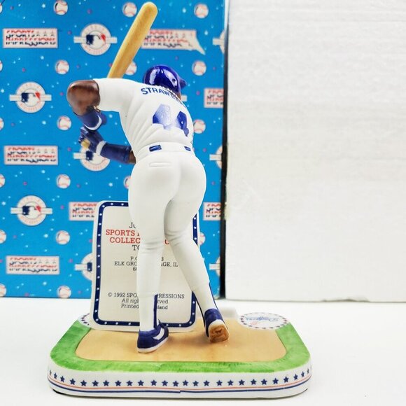 L.A. Dodgers Vintage Figure Darryl Strawberry Sports Impressions 1992 in Box - Picture 10 of 11